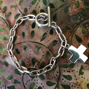 Sterling Charm Bracelet Chain 7"